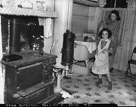 seeking bathtub in the kitchen!