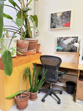 Private Art Studio, $400-900, and working desk $250